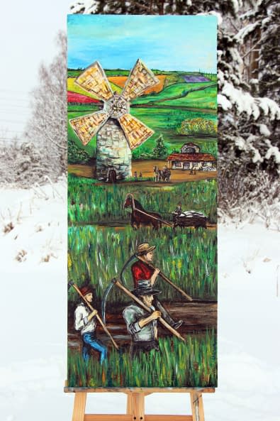Photo 1 de l'œuvre "The Mill" par Artem Zaretskov sur art24
