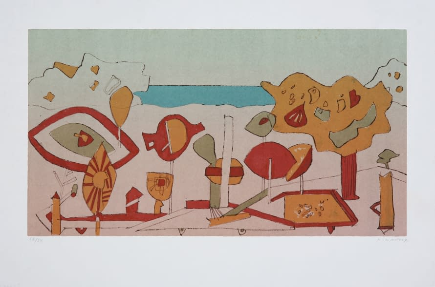 Photo 1 de l'œuvre "Lopud I (dt. Klette I) (26/34)" par František Gross sur art24