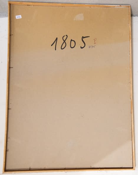 Foto 1 des Kunstwerks "Komposition auf Tapete" von Ettore Della Savina auf art24