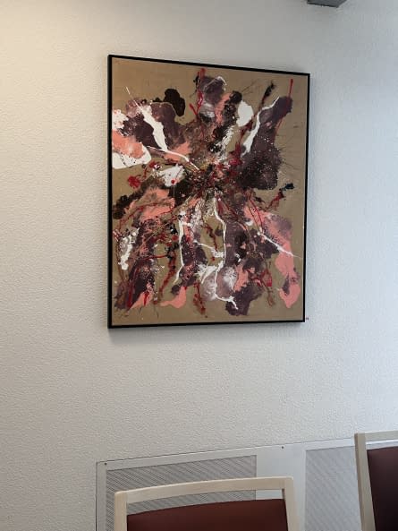 Photo 1 de l'œuvre "Wage das Schwere" par Ursula Mettler sur art24