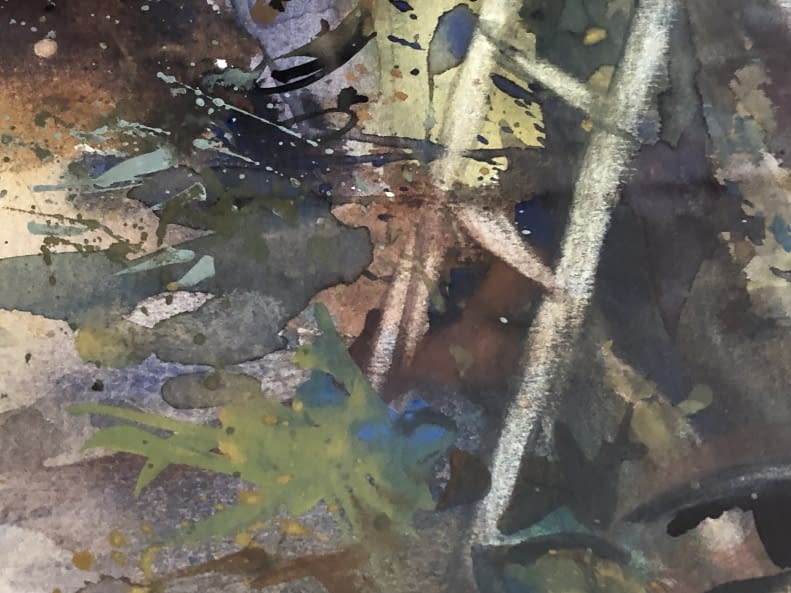 Image 1 of the artwork "Belső udvar /  Innenhof" by Tibor Gáspárdy on art24