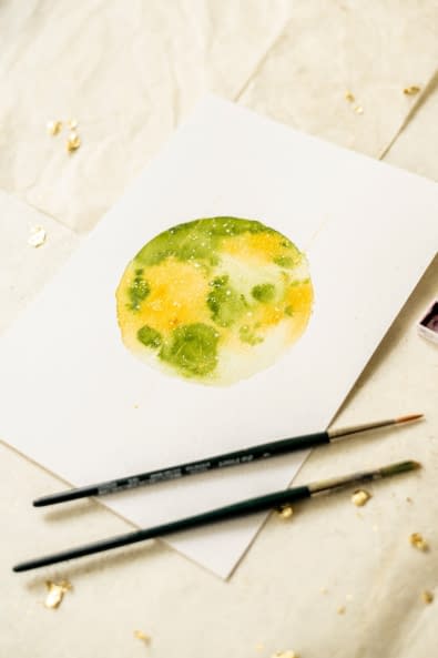 Image 1 of the artwork "Green Moon" by heimelig.studio on art24