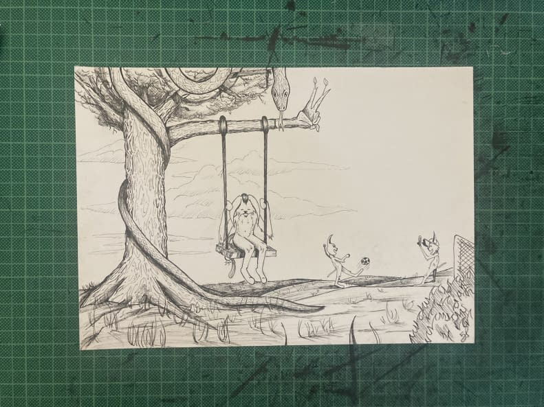 Foto 1 des Kunstwerks "Einzelgänger" von Māku hashi auf art24