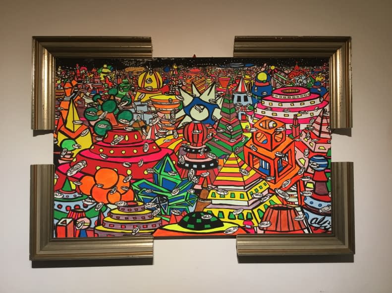 Foto 1 des Kunstwerks "Celesterra 30.1" von alfy Espinoza auf art24