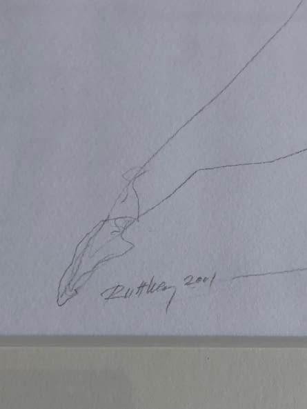 Image 1 of the artwork "Akt rajz IV./Akt Zeichnung IV." by Ruttkay Sándor on art24