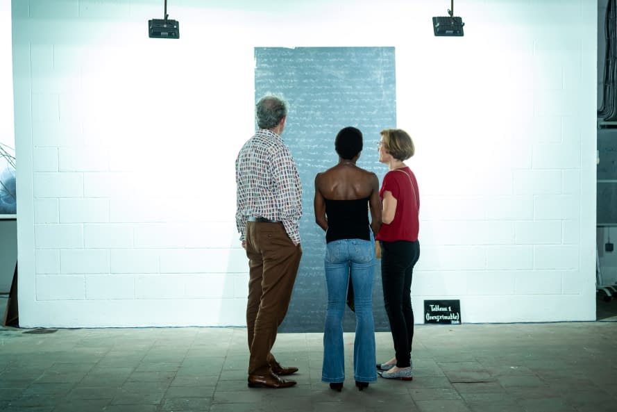 Foto 1 des Kunstwerks "INEXPRIMABLE: Tableau 1." von Magdalena Olkówna auf art24