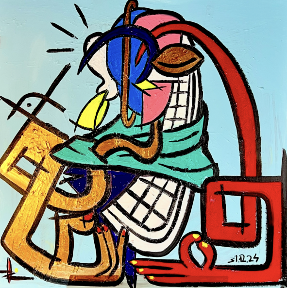 Image 1 of the artwork ""RESTLESS CELEBRATION .25"" by CAN OZAN CAGLI on art24