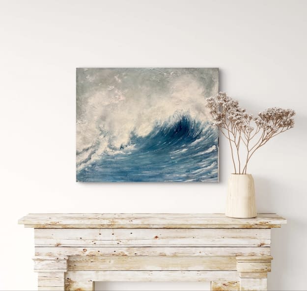 Foto 1 des Kunstwerks "The Wave" von Savina Seo auf art24