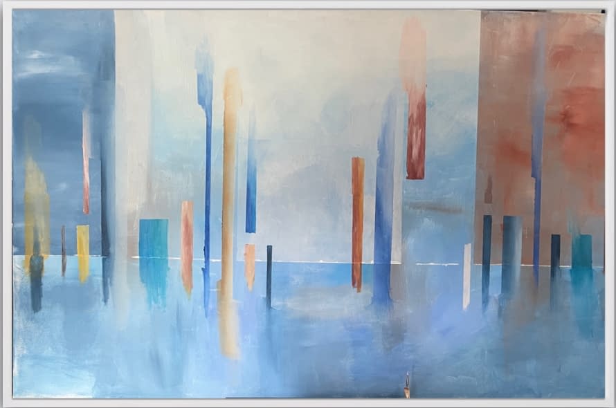 Photo 1 de l'œuvre "Weg ins Unbekannte" par D.Rei sur art24