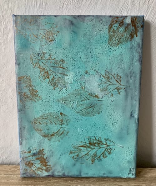 Image 1 of the artwork "Goldblätter" by Anou_nana on art24
