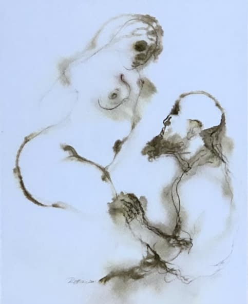 Image 1 of the artwork "Érintés/Berührung" by Ruttkay Sándor on art24