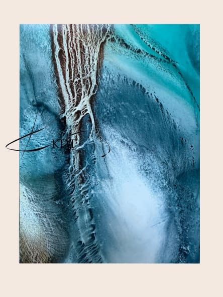 Foto 1 des Kunstwerks "Awakening" von KDT art Beyond canvas - art that speaks to you auf art24