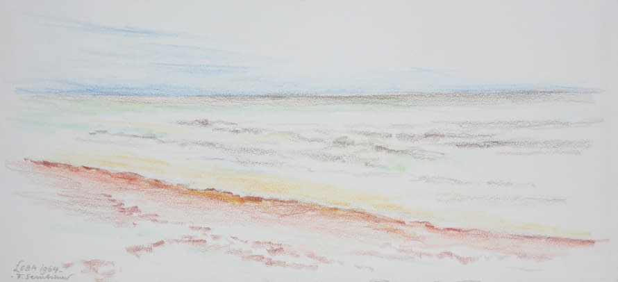 Foto 1 des Kunstwerks "Łeba" von František Sembdner auf art24