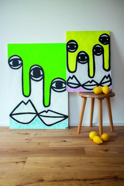 Foto 1 des Kunstwerks "ALL EYES ON" von Ellinor Amini auf art24