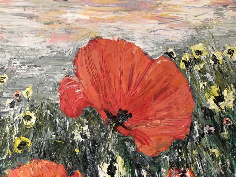 Photo 1 de l'œuvre "Mohn und Gedächtnis" par Gabriel Lúcàn Lüthi sur art24