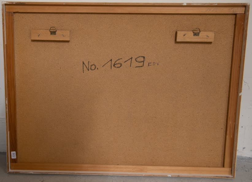 Foto 1 des Kunstwerks "Komposition auf Tapete" von Ettore Della Savina auf art24