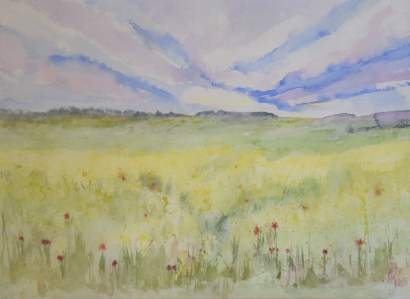 Image 1 of the artwork "Blumenfeld" by Angela Roos-Maguire on art24