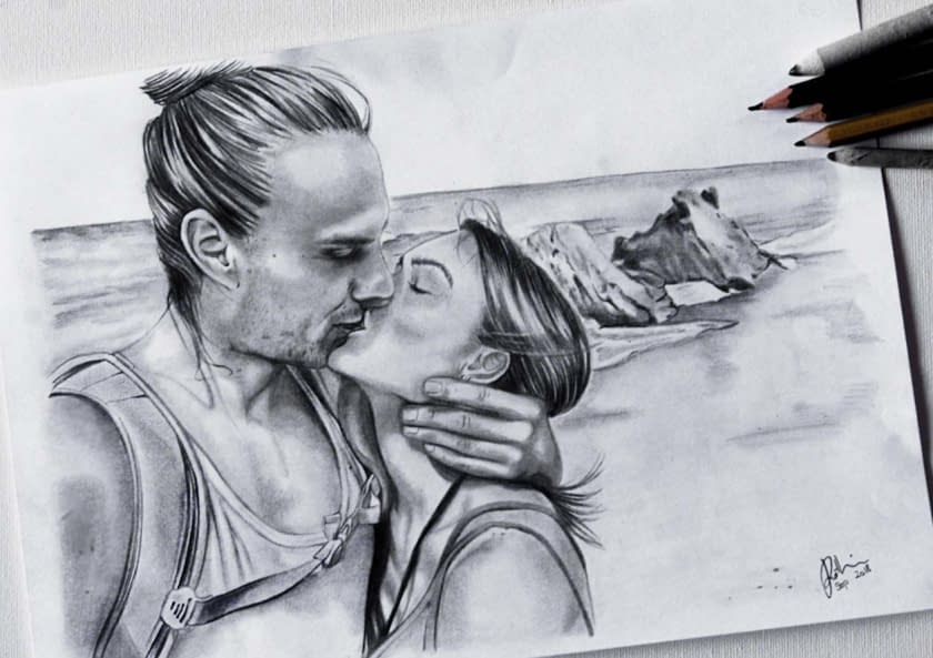 Image 1 of the artwork "Couple holiday" by la.tassotti on art24