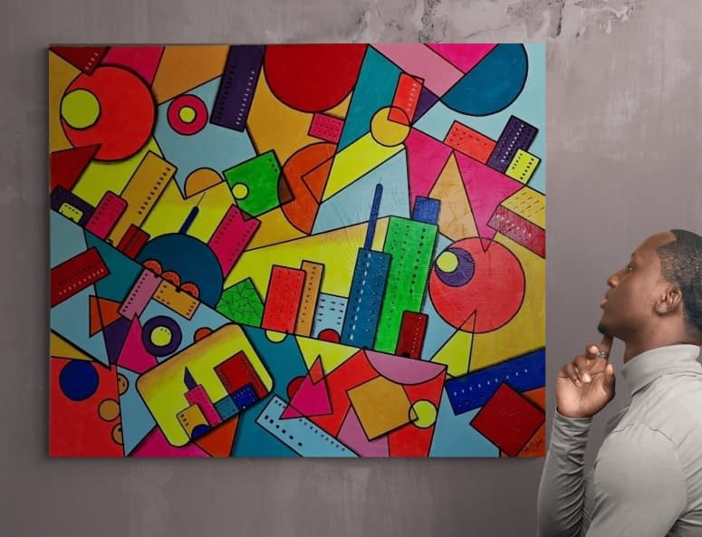 Foto 1 des Kunstwerks "CITY MODERN" von Rasty Stone auf art24