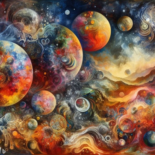 Foto 1 des Kunstwerks "Space Art" von Euphor auf art24
