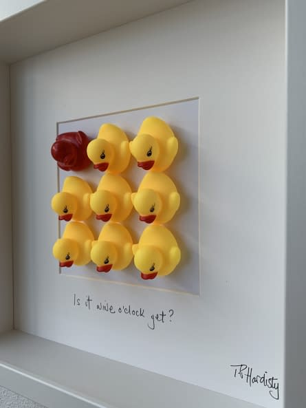 Foto 1 des Kunstwerks "Is it wine o'clock yet ?" von T P Hardisty auf art24