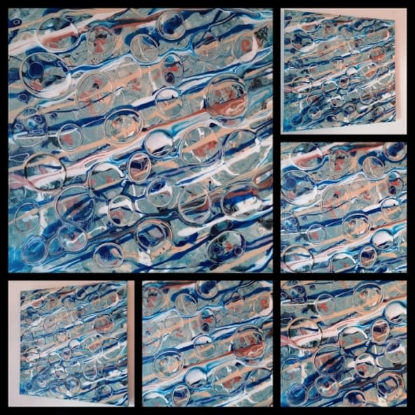 Photo 1 de l'œuvre "Querläufer" par frohekunst sur art24