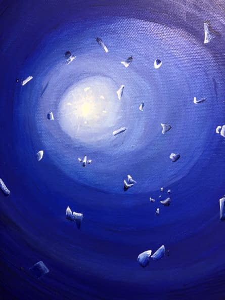 Image 1 of the artwork "big.blue.swirl" by Peters Atelier Austria on art24