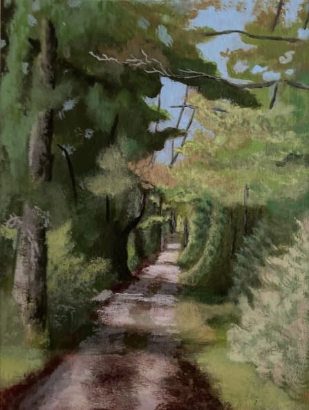 Image 1 of the artwork "Uferweg" by Jonas Leuenberger on art24