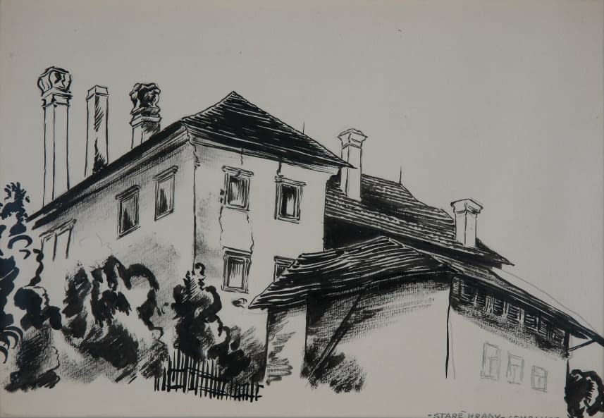 Image 1 of the artwork "Starè Hrady (dt. Altenburg)" by František Sembdner on art24