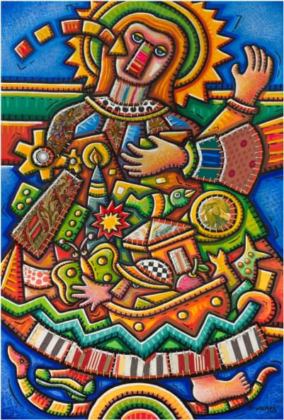 Image 1 of the artwork "Virgen popular" by Alfredo Sosabravo on art24