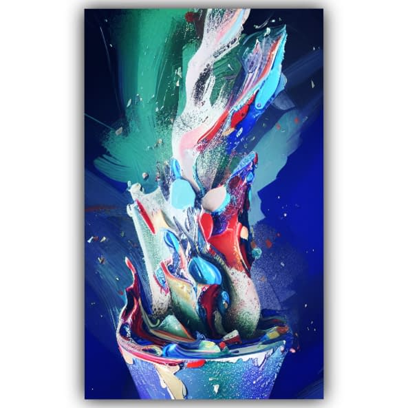 Foto 1 des Kunstwerks "Colorsplash Cup" von Deichhorst-Fotografie auf art24