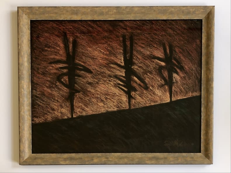 Photo 1 de l'œuvre "Jelek / Zeichen" par Kabó sur art24