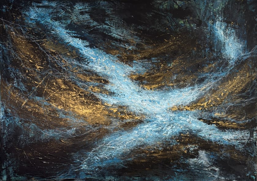 Foto 1 des Kunstwerks "Through the Dark" von FKT ART Katalin Fincza auf art24