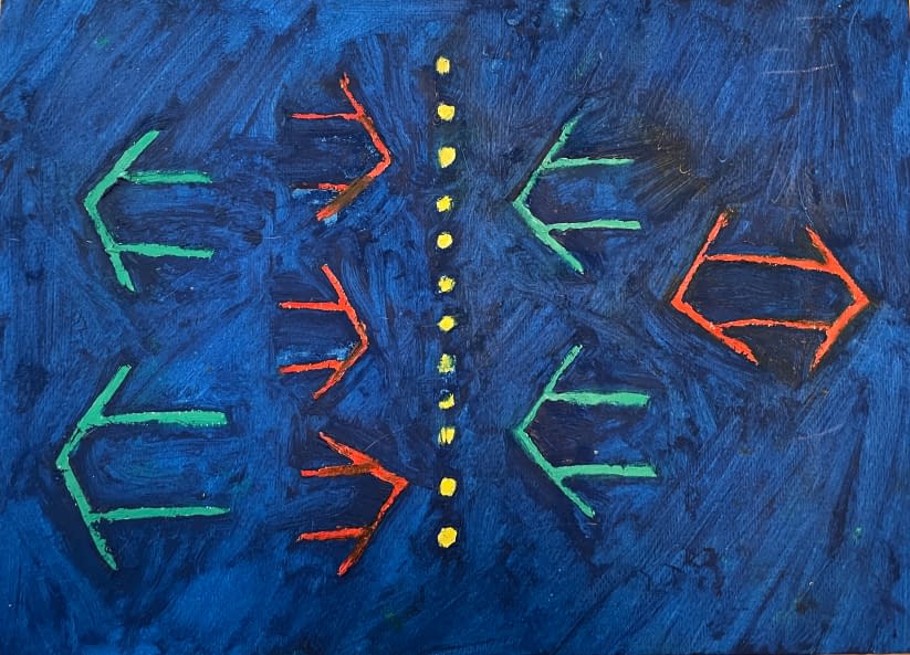 Image 1 of the artwork "Verhalten und Reaktion" by Alexander E. on art24