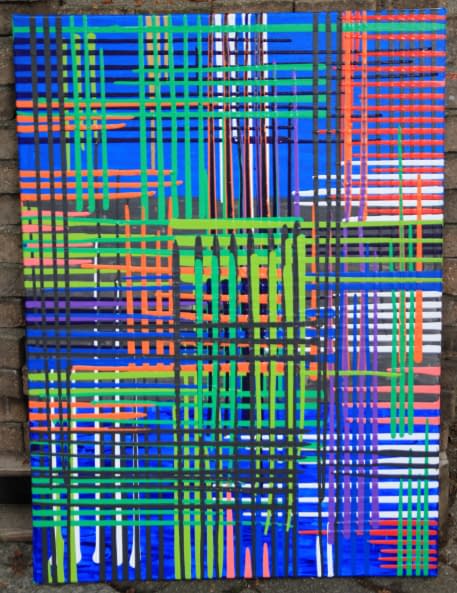 Foto 1 des Kunstwerks "Streched Lines" von Viktoria Kovatcheva auf art24