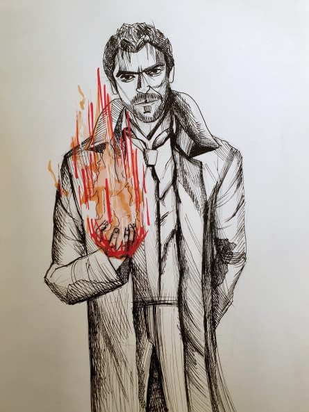 Image 1 of the artwork "John Constantine" by Anna Marrero on art24