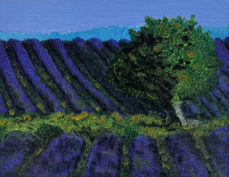 Image 1 of the artwork "Provence, champ de lavande" by Philipp H. Schmid on art24