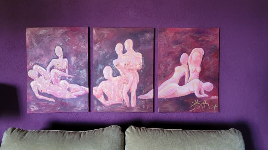 Foto 1 des Kunstwerks "Leidenschaften" von Sandra Kindt auf art24