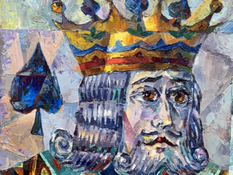 Image 1 of the artwork "King of Spades" by Anton Kolokolov on art24