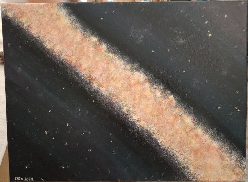 Photo 1 de l'œuvre "Galaxy" par Olha Nazarenko sur art24