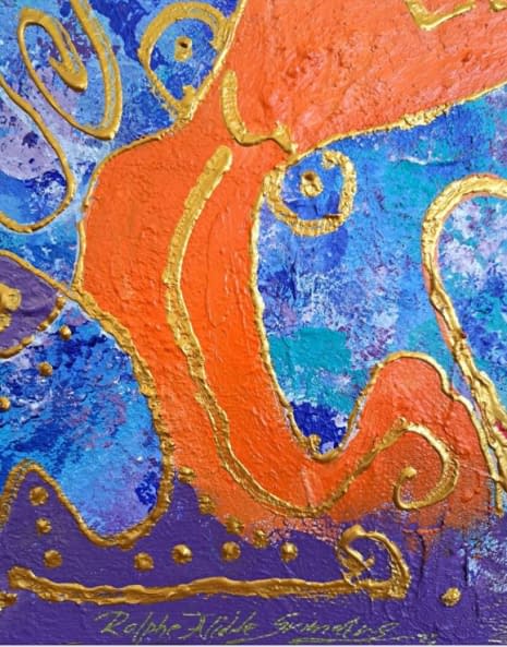 Foto 1 des Kunstwerks "Number 1 der Gold Serie" von Rolphe Alcide Grimaître auf art24