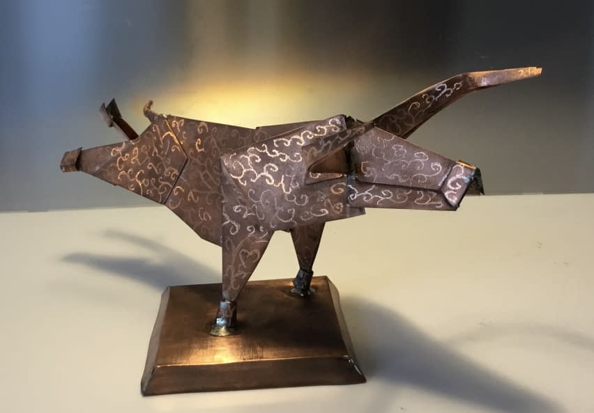 Foto 1 des Kunstwerks "Toro Enrramado" von alfy Espinoza auf art24