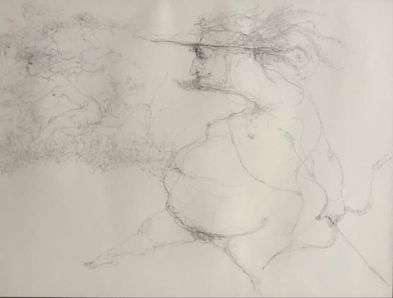 Image 1 of the artwork "A nagy vadász/ Der große Jäger" by Ruttkay Sándor on art24
