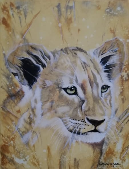 Image 1 of the artwork "2 In The Bush" by Carlos Cabral on art24