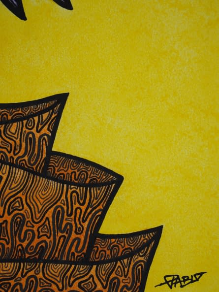 Image 1 of the artwork "Gesicht 1" by Paul Pablo Göttert on art24
