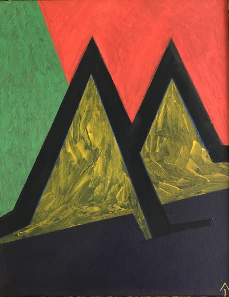 Image 1 of the artwork "Angyal Ikon/Engel Ikone" by János Aknay on art24