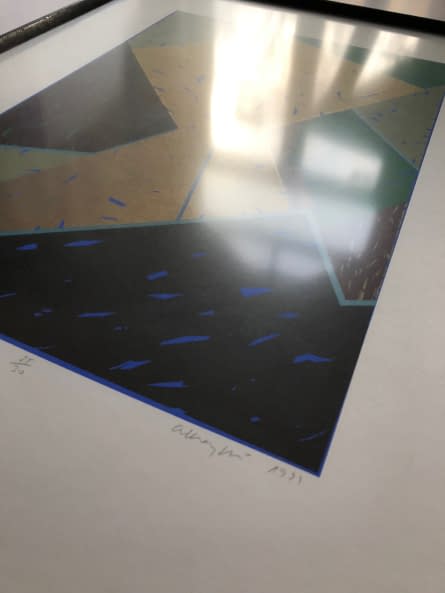 Image 1 of the artwork "A jó hírt hozó angyal  25/30 / Ein Engel mit guten Nachrichten 25/30" by János Aknay on art24