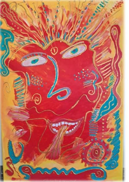 Image 1 of the artwork "Fire Spirit" by Rolphe Alcide Grimaître on art24