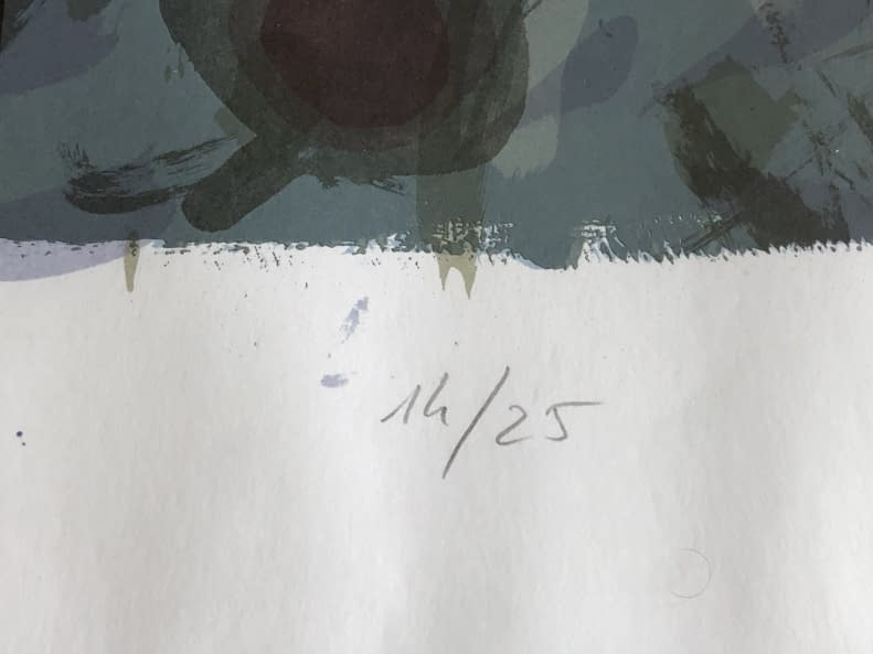 Image 1 of the artwork "Hajnali piramis / Pyramide der Morgendämmerung 14/25" by Péter Bereznai on art24