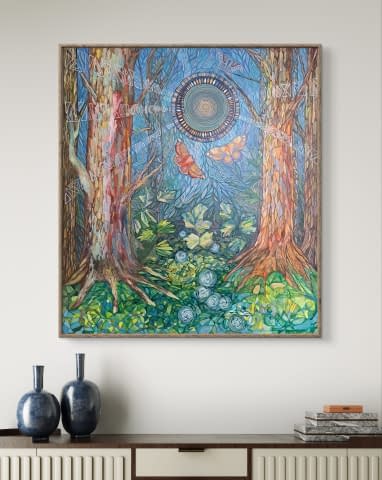 Image 1 of the artwork ""Zwei Schmetterlinge"" by Katarzyna Knap KNAP_ART on art24
